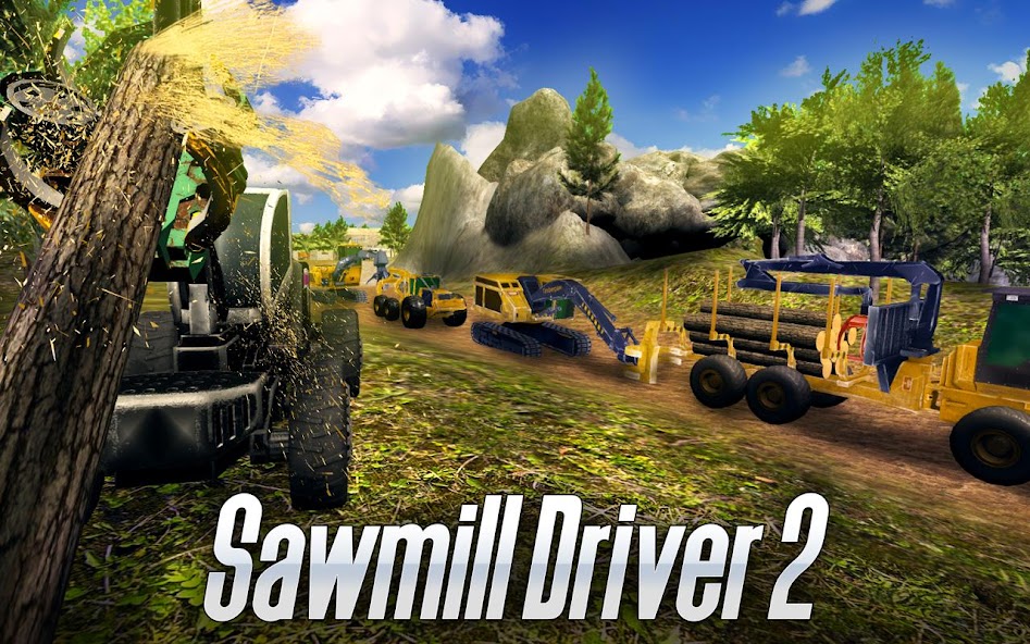 Sawmill Driver Simulator 2 1.4 APK + Mod (Unlocked) for Android