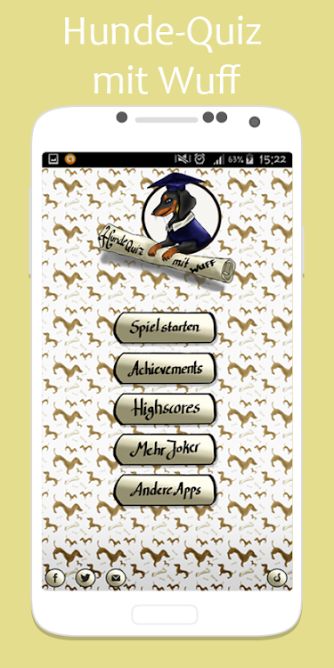 Hunde Quiz mit Wuff - 1.0.0.3 - (Android)