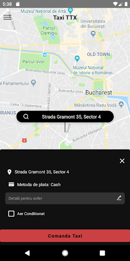 Taxi TTX Braila Screen 3