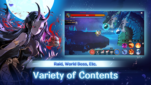 لعبه Idle Moon Rabbit: AFK RPG apk مهكر5