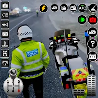Police Bike Rider Police Bike