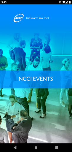Android application NCCI Events screenshort