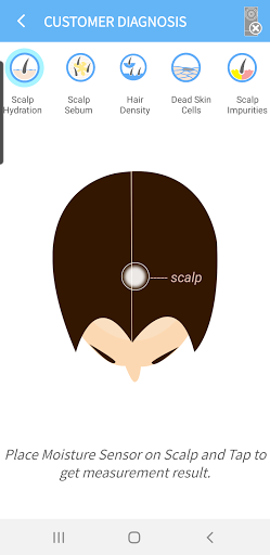 Keune Scalp Analysis Screen 3