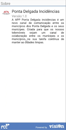 Ponta Delgada Incidências Screen 2