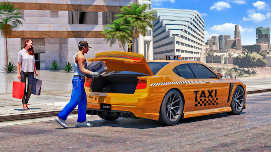 出租车模拟器游戏：汽车游戏
