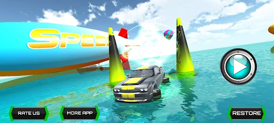 Super Cars Water Race