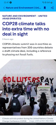 Screenshot of DW - Breaking World News