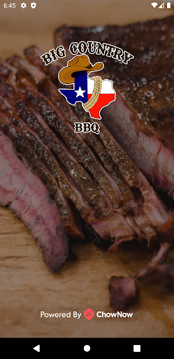 Android application Big Country BBQ screenshort