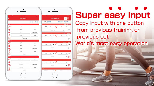 Gym get-fit workout Schedule Screen 3