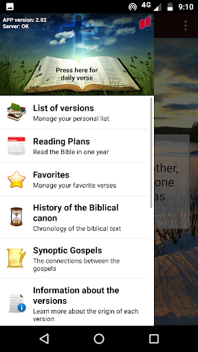 Holy Bible Screen 2