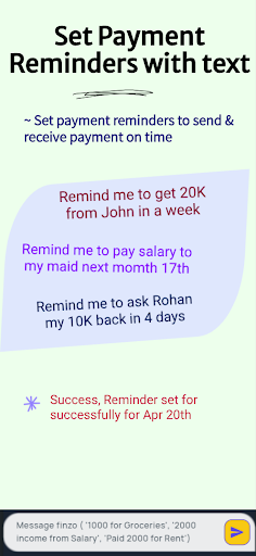 Finzo AI finance tracker