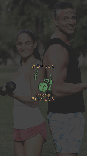 Android application Gorilla Strong Fitness screenshort