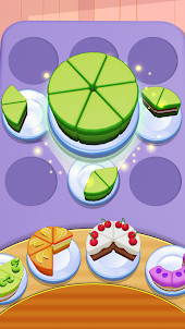 케이크 정렬 - 컬러 정렬 및 병합 퍼즐 게임