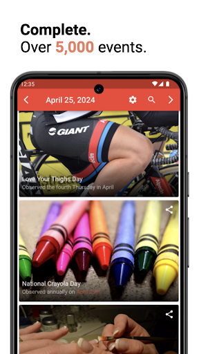 Android application Checkiday - Holiday Calendar screenshort
