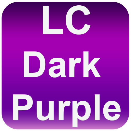 LC Dark Purple Theme logo