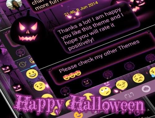 SMS Messenger Halloween Theme