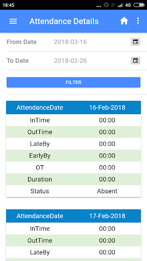 SmartOffice Attendance & Payro Screenshot 1 - AppWisp.com