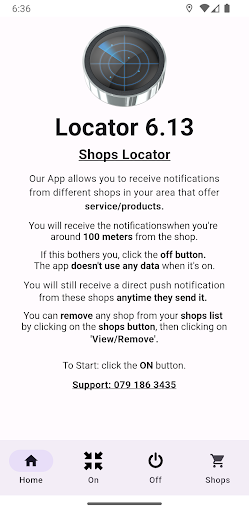 Locator 6.13 Screen 3