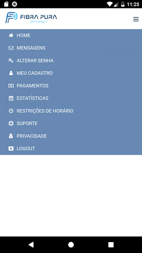 Espaço do Cliente Fibra Pura Screen 3