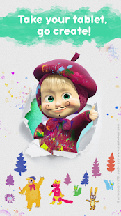 Masha and the Bear: Coloring 1.7.9 APK screenshots 6