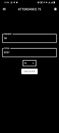 Android application Bunkster screenshort