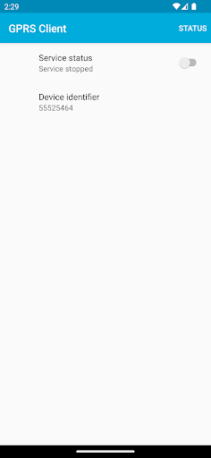 Android application GPRS Tracker by Skytrack screenshort