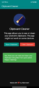 Clipboard Cleaner