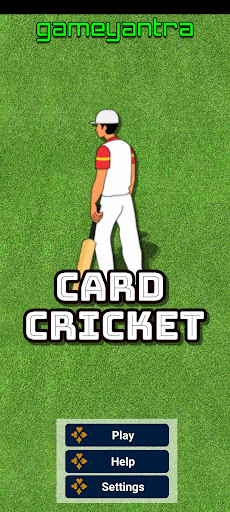 Android application Card Cricket screenshort