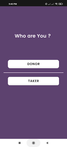 Android application Toys Donation screenshort