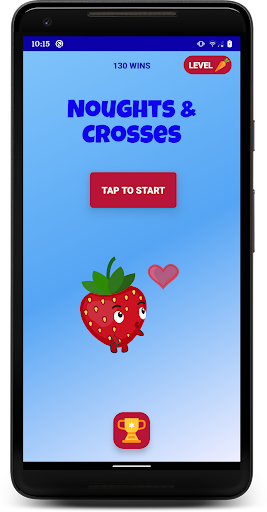 Android application Noughts & Crosses screenshort