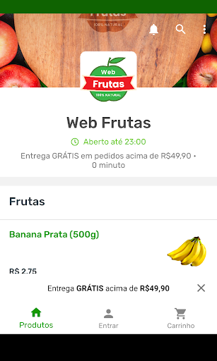 Web Frutas Screen 2