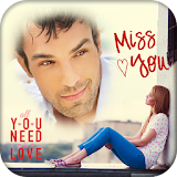 Miss You Photo Frames HD icon
