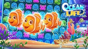 Ocean Match-3 Puzzle Game