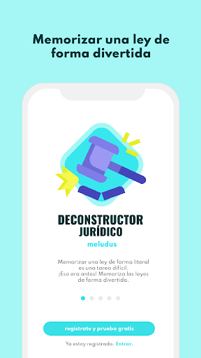 Android application Deconstructor Jurídico screenshort