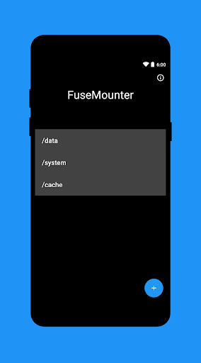 Android application FuseMounter screenshort