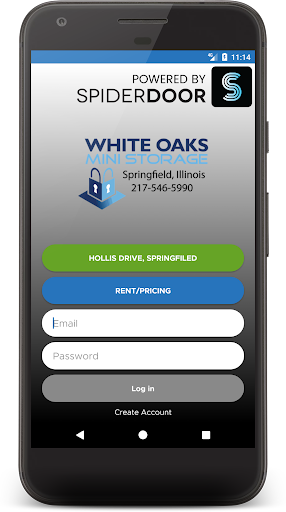 Android application White Oaks Mini Storage screenshort