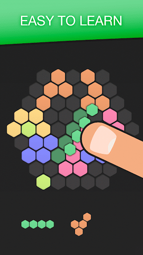 Hex FRVR - Drag the Block in the Hexagonal Puzzle screenshots 1