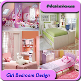 Beautiful Girl Bedroom Design icon