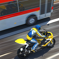 Bike VS Bus Racing Games Mod apk son sürüm ücretsiz indir