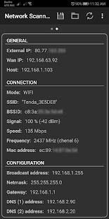 Network Scanner Captura de tela