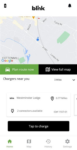 Android application Blink Charging - EB Go! screenshort