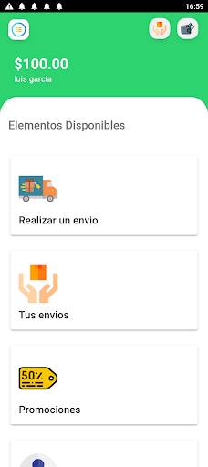 Android application Boxi App screenshort