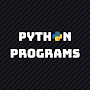 Python Programs: Exercises