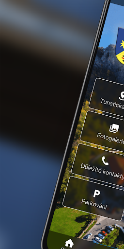 Android application Svatý Jan pod Skalou screenshort