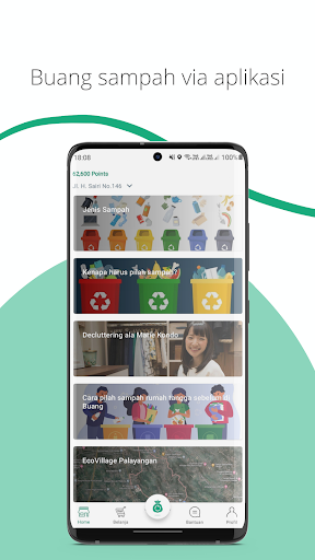 Android application Buangin - Solusi Buang Sampah screenshort