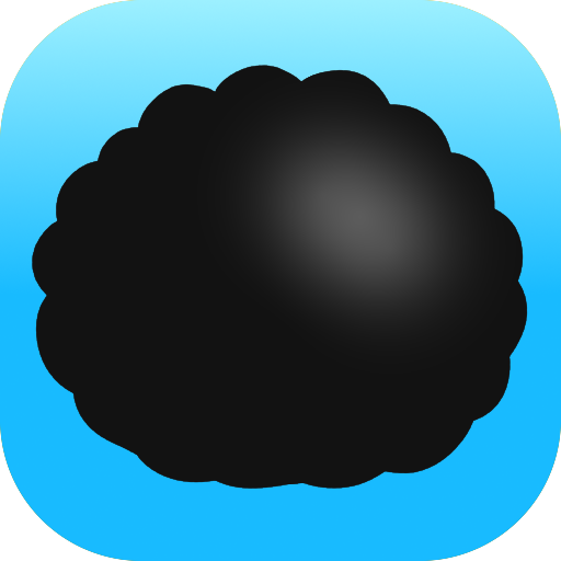 ふわふわアフロ　暇つぶしアクションゲーム logo