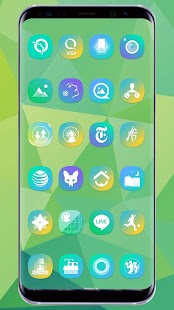 Боја С8 - Снимак екрана пакета икона