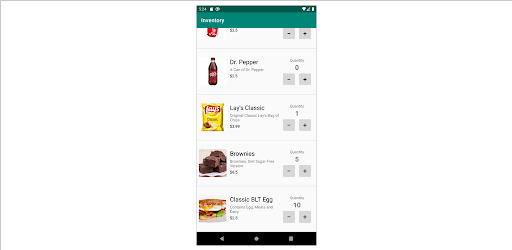 App screenshot