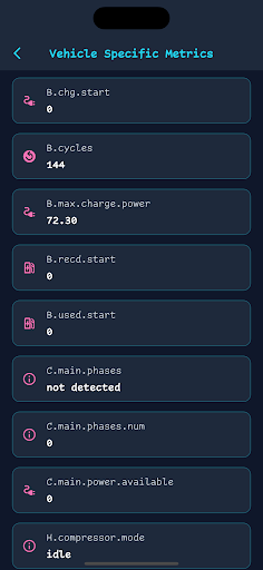 OVMS Connect screenshot 6