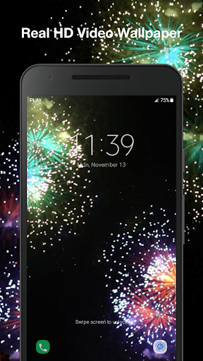 Firework Live Wallpaper Screen 3